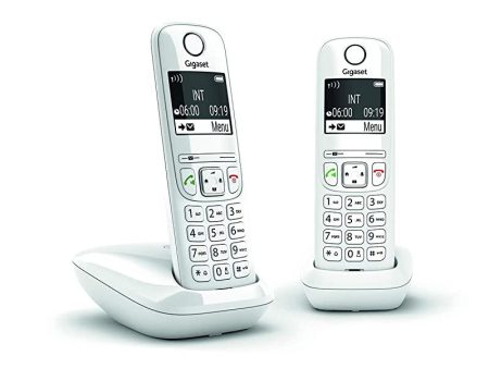 Gigaset teléfono inalámbrico dúo dect blanco as690duow Online now